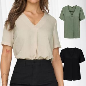 VILA Lockere Mesh Bluse Business Shirt Elegantes Langarm Oberteil  Transparent mit Kordel VIELLETTE | Oberteile & Shirts direkt bestellen