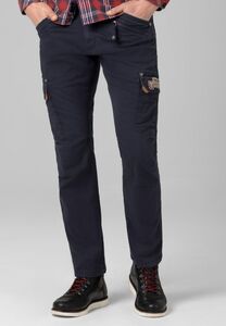 Hose Regular Fit mittlere Bundh�he Slim Legs