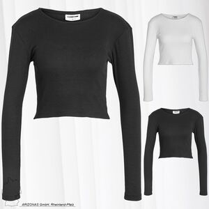 Langarm Crop Top NMMAYA