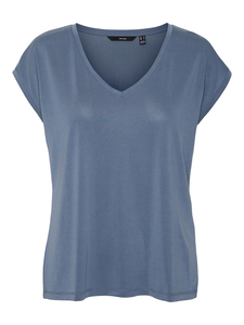 Basic Stretch T-Shirt V-Neck VMFILLI