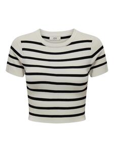 Kurzarm Crop Top JDYCIRKELINE