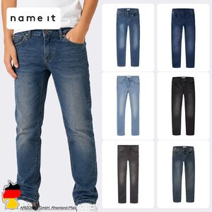 Stretch Jeans Slim Fit Verdeckter Rei�verschluss