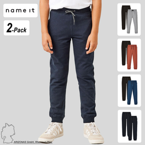 2-er Set Jogginghose Basic Sweatpants Gefttert Teenager Sport NKMSWEAT
