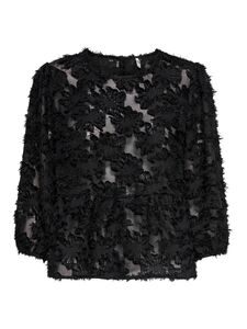 Elegante 3/4 Arm Mesh Bluse JDYKING 