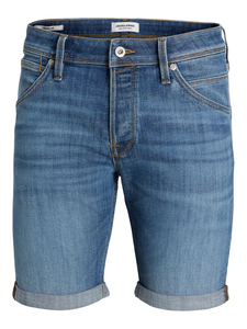 JACK&JONES Jeans Shorts Kurze Denim Hose Plus Size Knielange Bermuda Pants JJIRICK