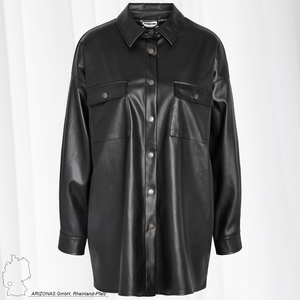 Kunstleder Hemd Bluse NMFLANNY