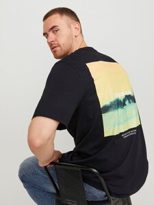 JACK&JONES Basic T-Shirt Rundhals Kurzarm Plus Size Jersey JORVESTERBRO 