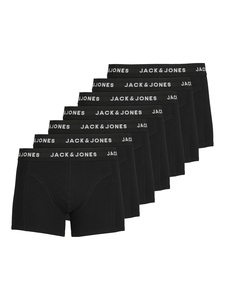 JACK& JONES Boxershorts 7er-Pack Basic Trunks Kurze Unterhosen Logo Print Design JACHUEY