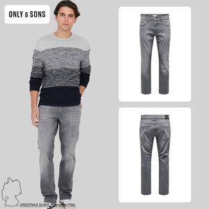 Klassische Denim Jeans Stone Washed Pants Hose ONSWEFT