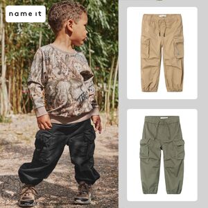 Jogger Cargo Hose mit Gummizug Chino Pants NMMBEN