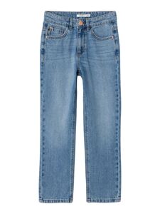 M�dchen Jeans Straight Denim Hose Mid Waist Pants NKFROSE 
