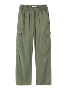Bequeme M�dchen Cargo Hose Stretch Denim Baggy Pants NKFBELLA 
