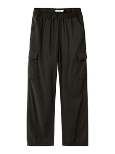 Bequeme M�dchen Cargo Hose Stretch Denim Baggy Pants NKFBELLA 
