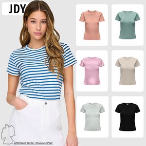 Modisches Shirt Oberteil Rundhals T-Shirt Basic Top JDYSOLAR