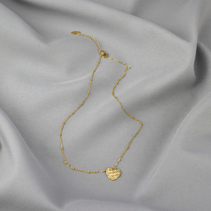 ANELY Halskette mit HerzAnhnger Elegantes Modeschmuck aus Edelstahl