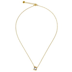 Halskette mit Coin Anh�nger Modeschmuck aus Edelstahl