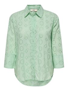 Damenhemd mit Lochstickerei und l�ngerer R�ckenpartie