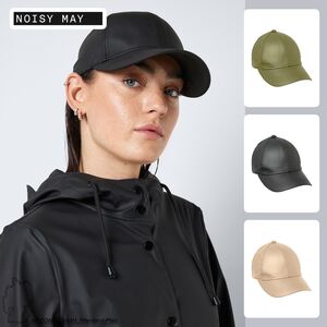 Kappe Nahtdetails Klettverschluss gebogener Schirm