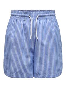 Bermuda Shorts mit Nadelstreifen Design Kurze Sommer Pants