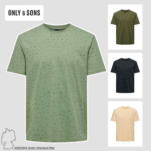 T-Shirt Rundhals Kurzarm Basic Baumwolle bequem