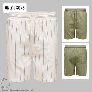 Shorts L�ssiger Schnitt Kordelzug Elastische Taille