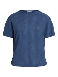 Blusenshirt Hoch Geschlossener Ausschnitt