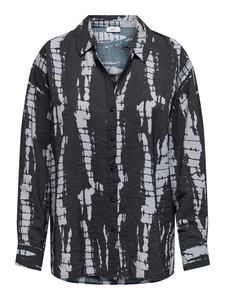 Bluse Elegantes Oberteil mit Knopfleiste Hemdkragen