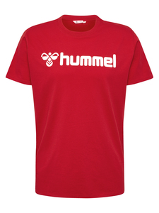 T-Shirt Regular Fit Stretch Rundhalsausschnitt Logo