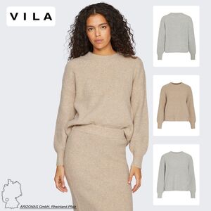 Strickpullover Regular Fit Rundhals weich