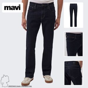 Jeans Straight Leg Dunkle Waschung 5-Pocket