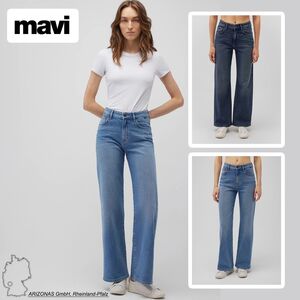 Jeans Loose Fit High-Rise Wide Leg 5-Pocket Malibu