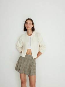 Strickjacke Regular Fit Rei�verschluss Cardigan