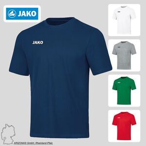 Sport T-Shirt Base aus Baumwolle mit Rippkragen