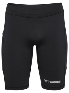 Shorts-Leggings Tight Fit atmungsaktiv reflektierend