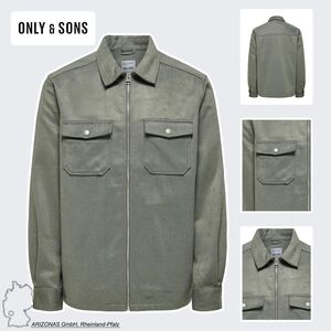 Hemdjacke Reiverschluss Brusttaschen Regular