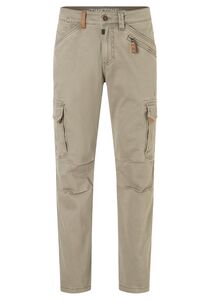 Cargohose Regular Fit Taschen Baumwolle Rei�verschluss