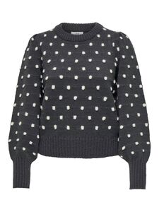 Strickpullover Puff�rmel Lange B�ndchen Regul�r