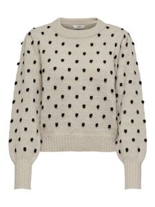 Strickpullover Puff�rmel Lange B�ndchen Regul�r