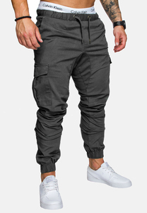 Cargo Jogger Hose Stretch Denim Chino Pants Freizeithose A&S 