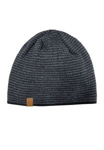 Strick Beanie mit glatter Oberfl�che und Thermo-Fleece