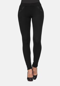 Thermo Winterhose mit Innenfleece und hoher Taille