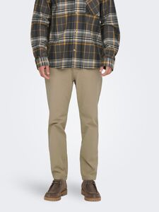 Hose Chino Basic Rei�verschluss Ges��taschen