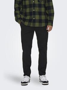 Hose Chino Basic Rei�verschluss Ges��taschen