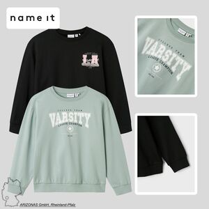 Bequemes Rundhals Sweatshirt Cooles Design 