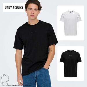 Weiches Jersey T-Shirt Rundhals Gummidruck Komfort