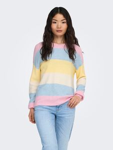 Cooler Ripp Strickpullover Dropped Shoulder 