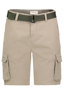 Kurze Cargo Shorts mit G�rtel und Chino Style