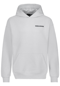 Kapuzenpullover mit K�ngurutasche und Logoprint