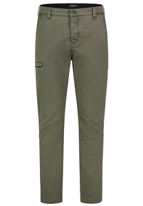 Feine Chino Hose mit Cargotasche