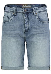 Bermuda Jeansshorts in Used-Look